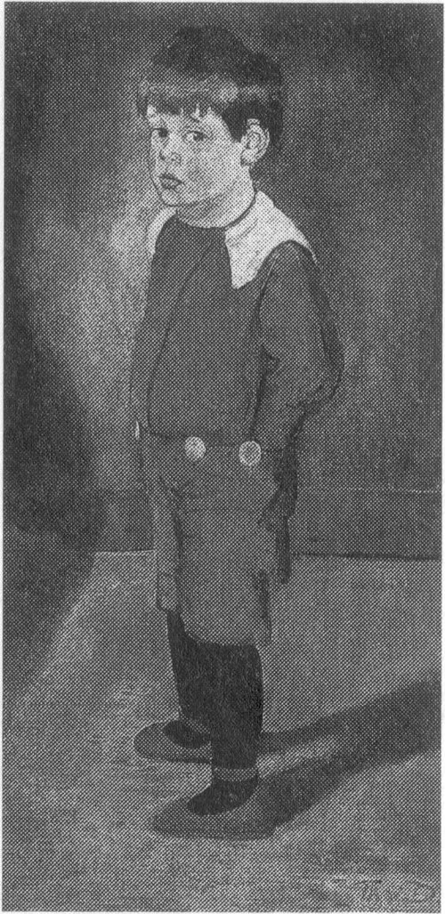 Portret van Jurriaan ten Doesschate, 1916, Theo van Doesburg