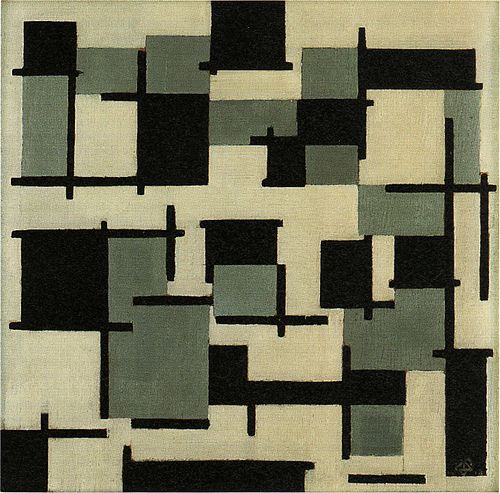 Composition XIII, 1918, Theo van Doesburg