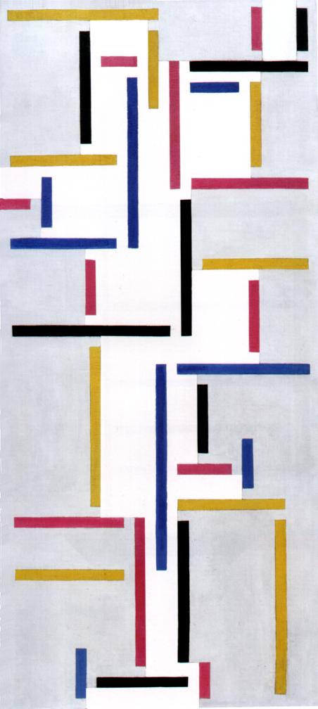 Rythme d’une danse russe, 1918, Theo van Doesburg