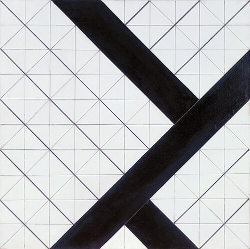 Contre-composition VI, 1925, Theo van Doesburg