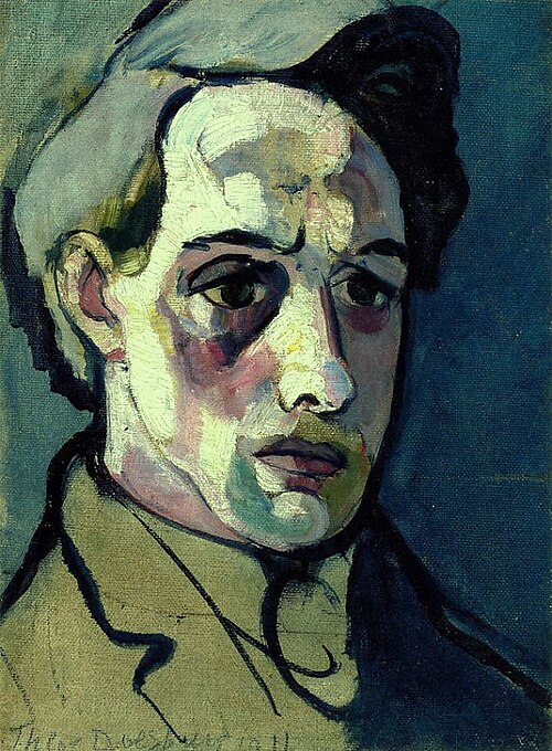 Self-portrait, 1915, Theo van Doesburg