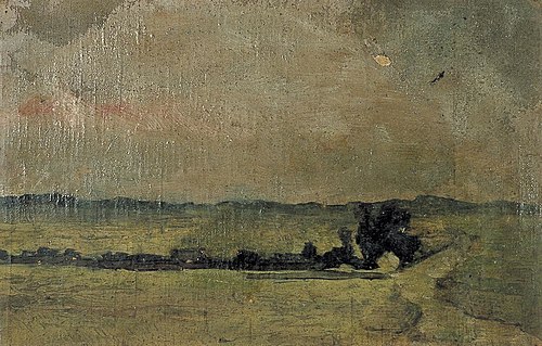 Paysage, 1901, Theo van Doesburg