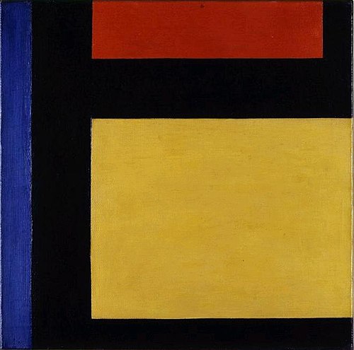 Contra-compositie X, 1924, Theo van Doesburg