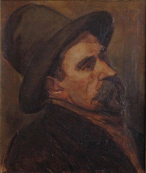 Portrait of Christian Leibbrandt, 1906, Theo van Doesburg