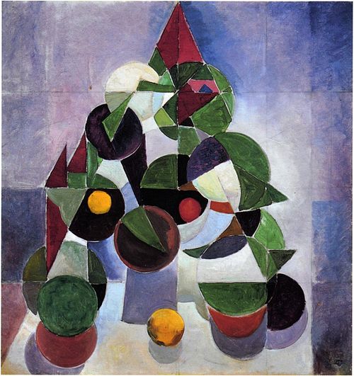 Compositie I, 1916, Theo van Doesburg