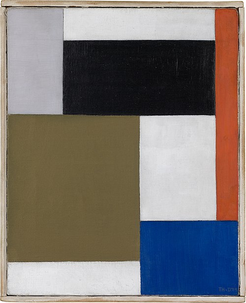 Composition 1923-1924, 1923, Theo van Doesburg