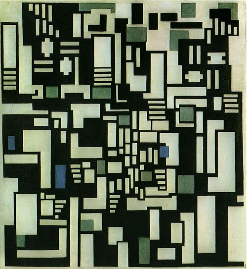 Composition, 1917, Theo van Doesburg