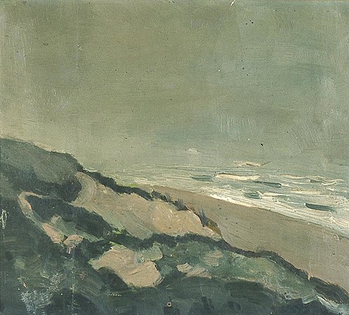 Dunes en bord de mer, 1912, Theo van Doesburg