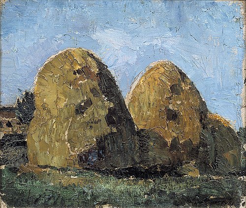 Haystacks, 1913, Theo van Doesburg