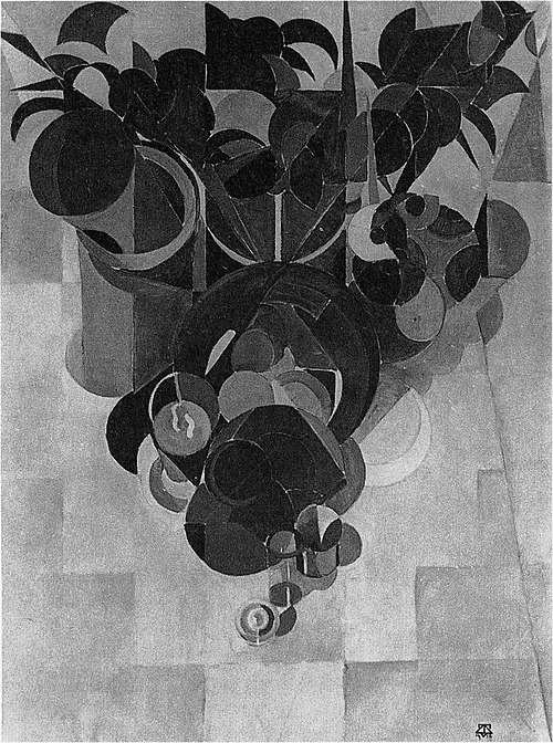 Composition IV, 1916, Theo van Doesburg