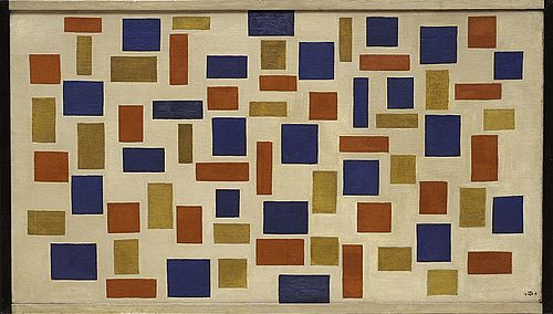 Compositie XI, 1918, Theo van Doesburg