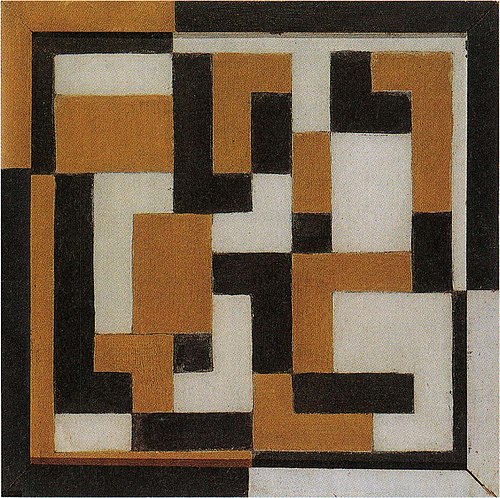 Composition, 1917, Theo van Doesburg
