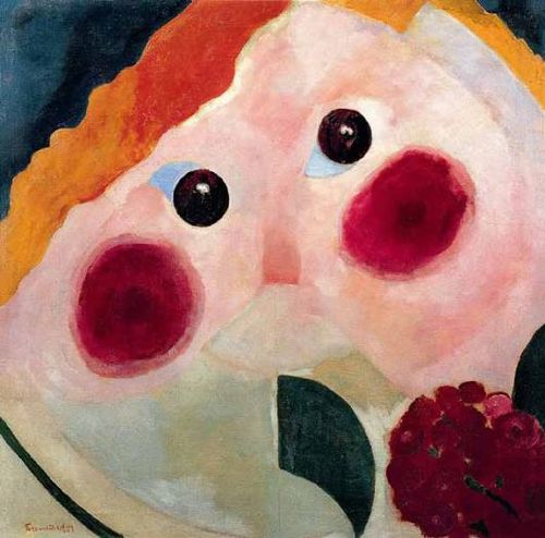 La Fille aux renoncules, 1914, Theo van Doesburg