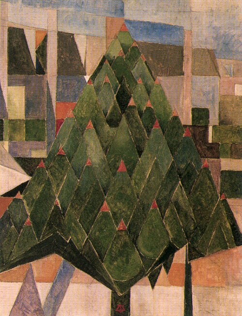 Arbre, 1916, Theo van Doesburg