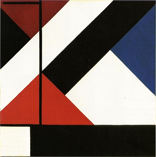 Simultaneous Counter-Composition, 1929, Theo van Doesburg