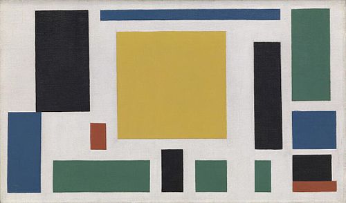 Composition VIII (The Cow), 1918, Theo van Doesburg
