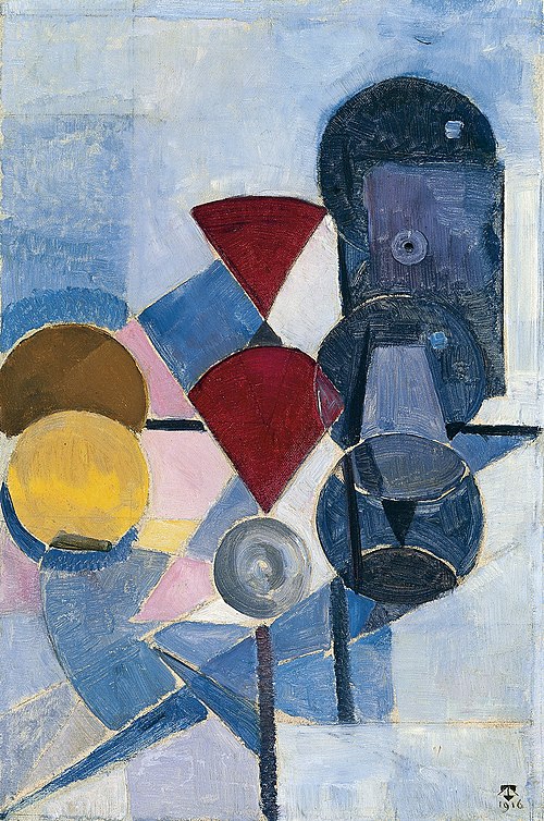 Composition II, 1916, Theo van Doesburg