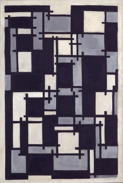 Composition X, 1918, Theo van Doesburg
