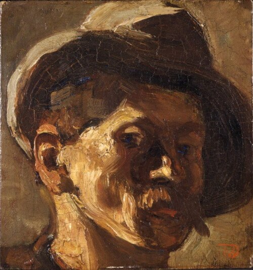 Zelfportret, 1906, Theo van Doesburg