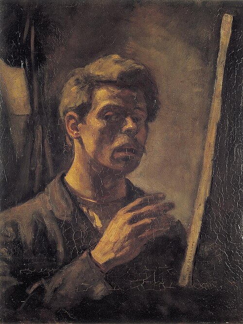 Self-portrait, 1906, Theo van Doesburg