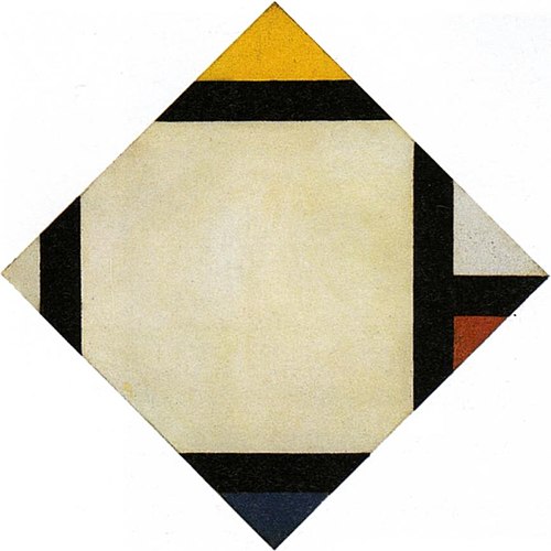 Contra-Composition VII, 1924, Theo van Doesburg