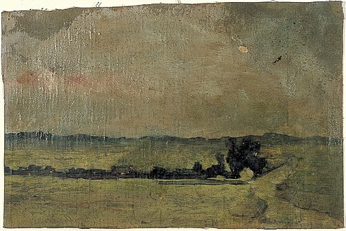 Landschap, 1901, Theo van Doesburg