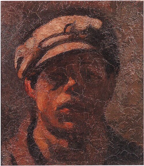 Kop van een arbeider, 1906, Theo van Doesburg