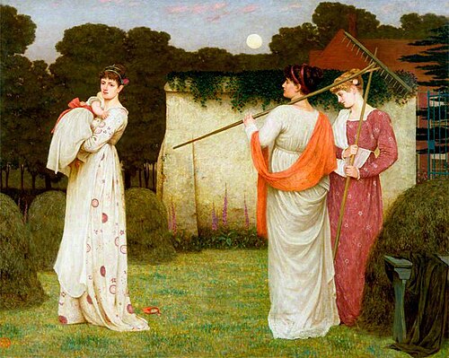 The Hay Field, 1869, Thomas Armstrong