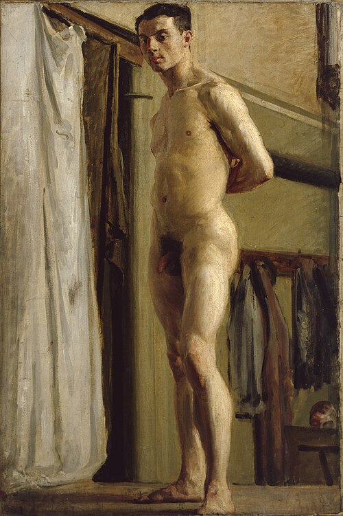 Male Figure Standing, 1909, Maxwell Gordon Lightfoot