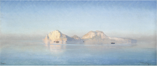 View of Capri, , Friedrich Paul Nerly