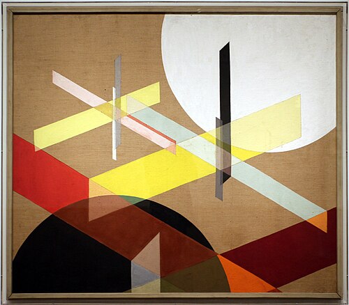 Komposition Z VIII, 1950, László Moholy-Nagy