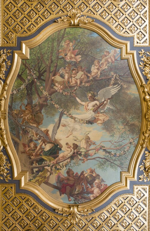 Concert in the Air, 1898, Julius Kronberg