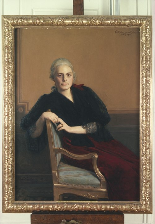 Portrait of Wilhelmina von Hallwyl, 1895, Julius Kronberg