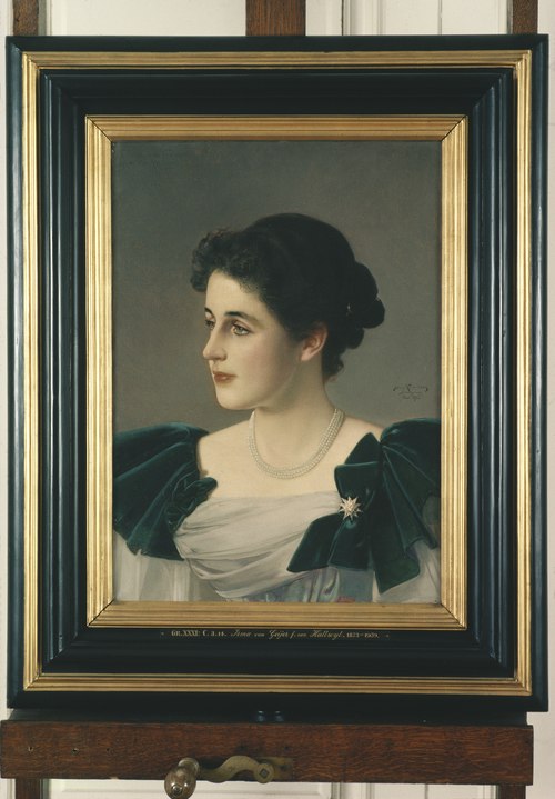 Portrait of Irma von Geijer, 1895, Julius Kronberg