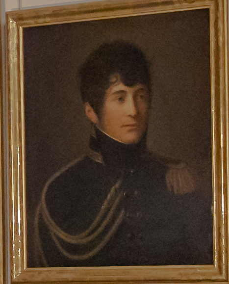 Portrait of Franz von Hallwyl (1777-1852), copy, 1919, Julius Kronberg