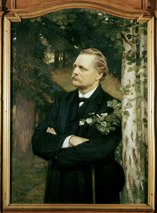 Artur Hazelius (1833-1901), 1910, Julius Kronberg
