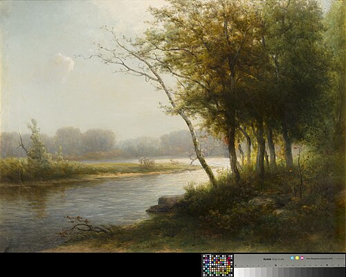 Morgenstond te Little Falls, , Hendrik Dirk Kruseman van Elten