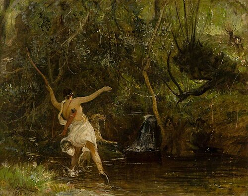 Diana Hunting, 1896, Robert Walker Macbeth