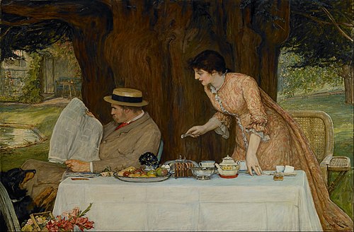Our First Tiff, 1878, Robert Walker Macbeth