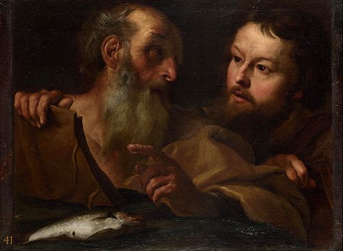 Saint André et saint Thomas, 1627, Le Bernin