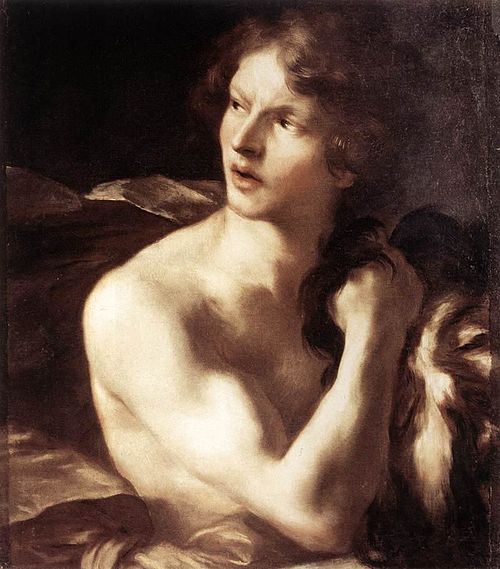 David tenant la tête de Goliath, 1620, Le Bernin