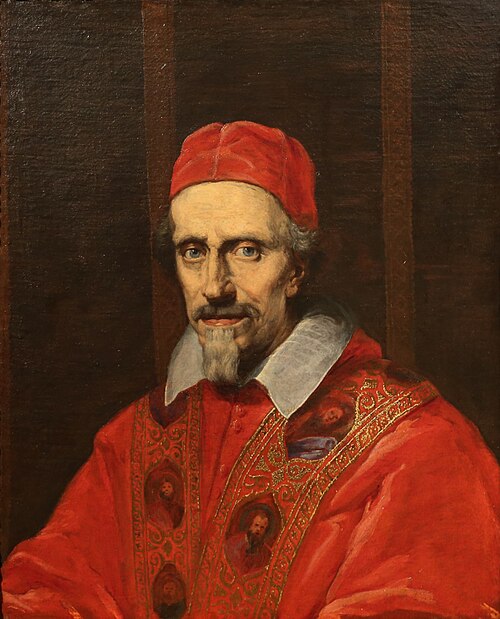 Portrait of Pope Clement IX, 1668, Le Bernin