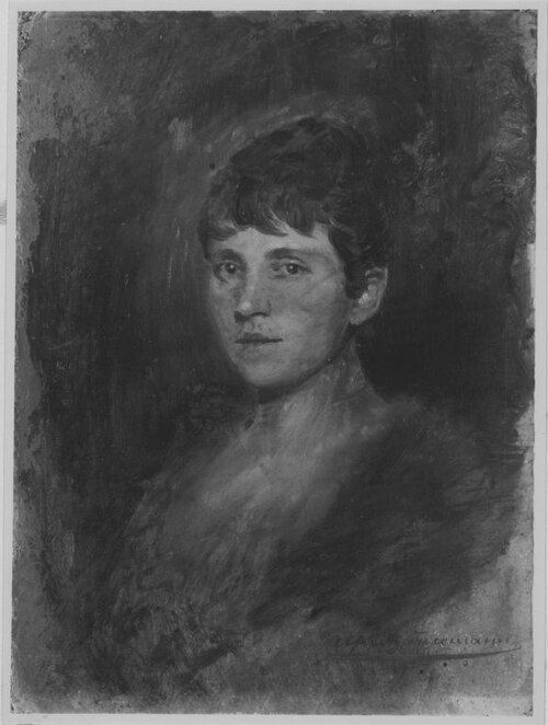 Bildnisstudie, , Alfred Zimmermann