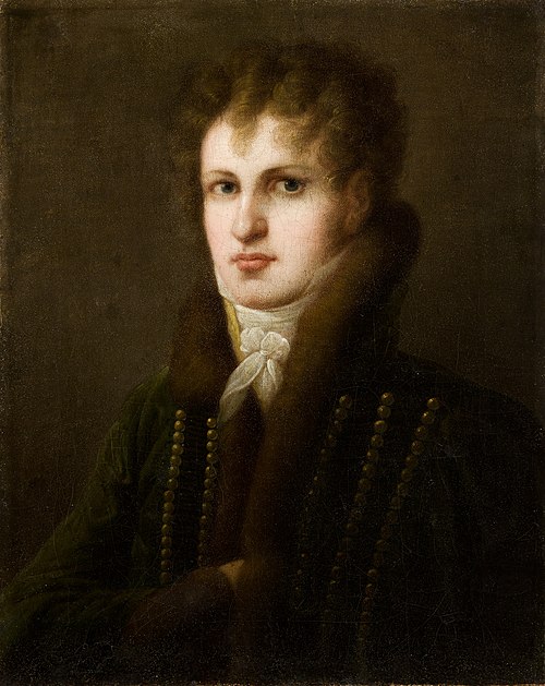 Portrait of Włodzimierz Potocki, 1812, Józef Brodowski