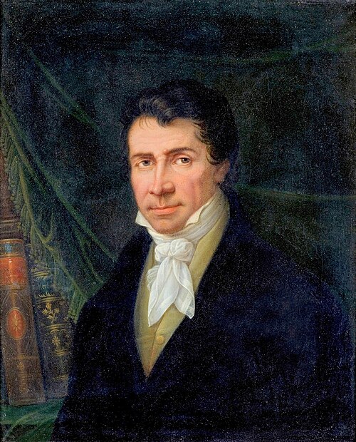 Portret Maksymiliana Waniewicza, 1828, Józef Brodowski