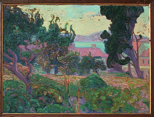 Jardin de Saint-Tropez, 1913, Henri Doucet