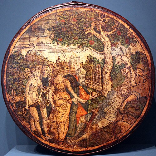 Box with Judgment of Paris, 1510, Wolf Traut