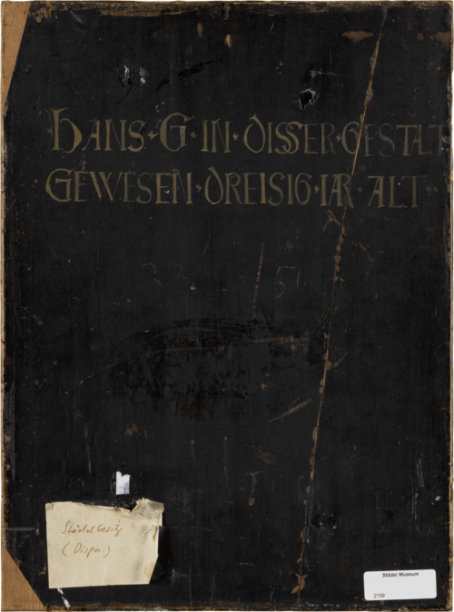Portrait of Hans Geyger (reverse), , Wolf Traut
