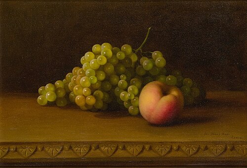 Grapes and Peach, , George Henry Hall