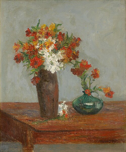 Two bouquets, , Henri Manguin